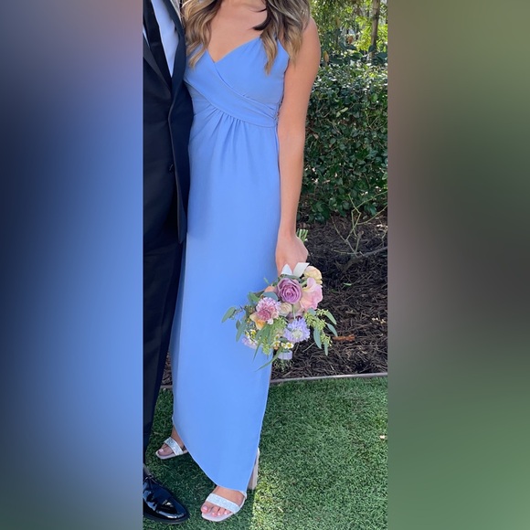 Saanvi Gown in Periwinkle Blue - Picture 4 of 5